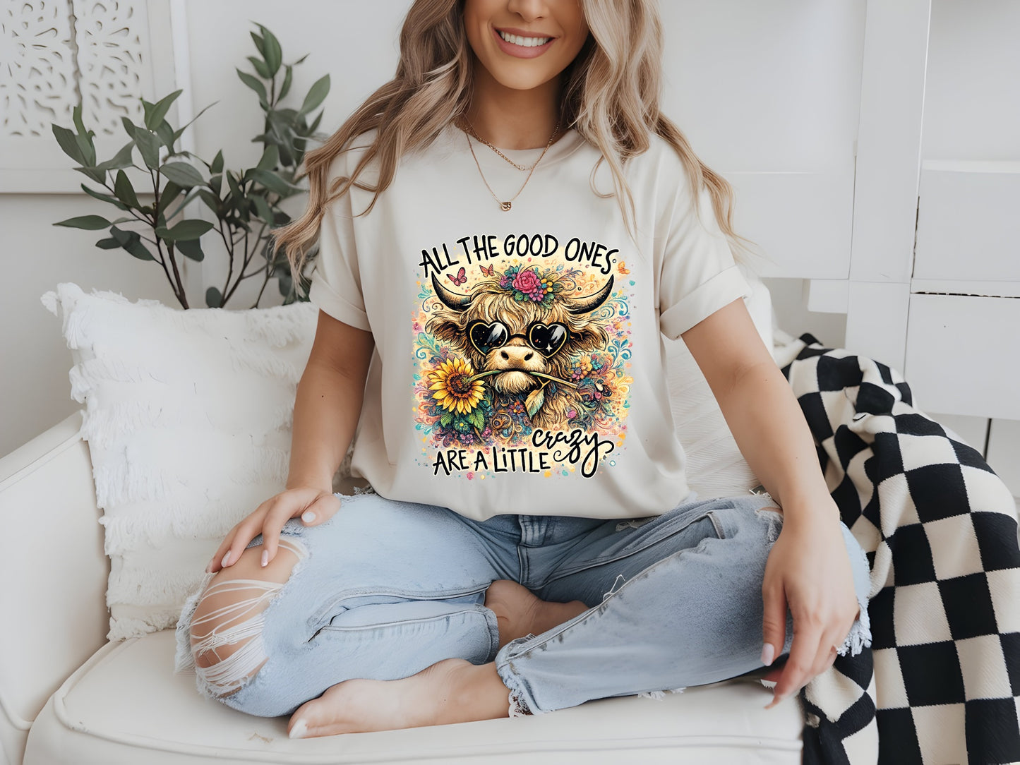 Whimsical Highland Vibes Tee