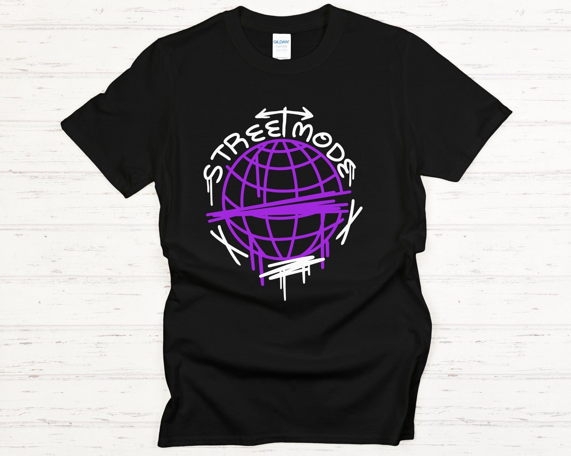Globe Vibe Street Mode Tee - black-lay-flat