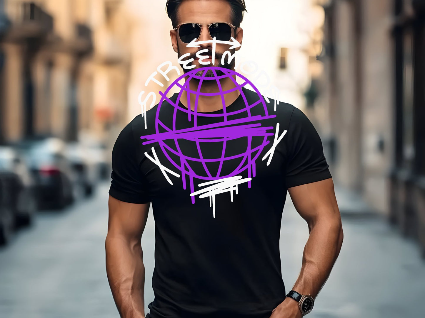 Globe Vibe Street Mode Tee - man-black-shirt
