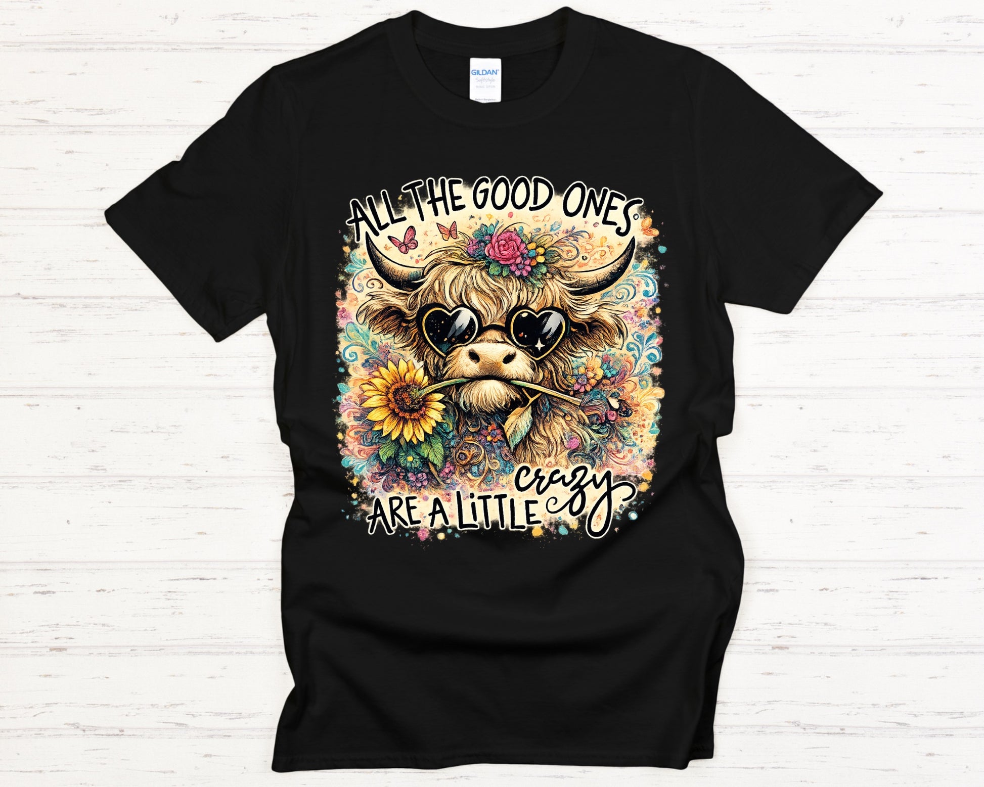 Whimsical Highland Vibes Tee