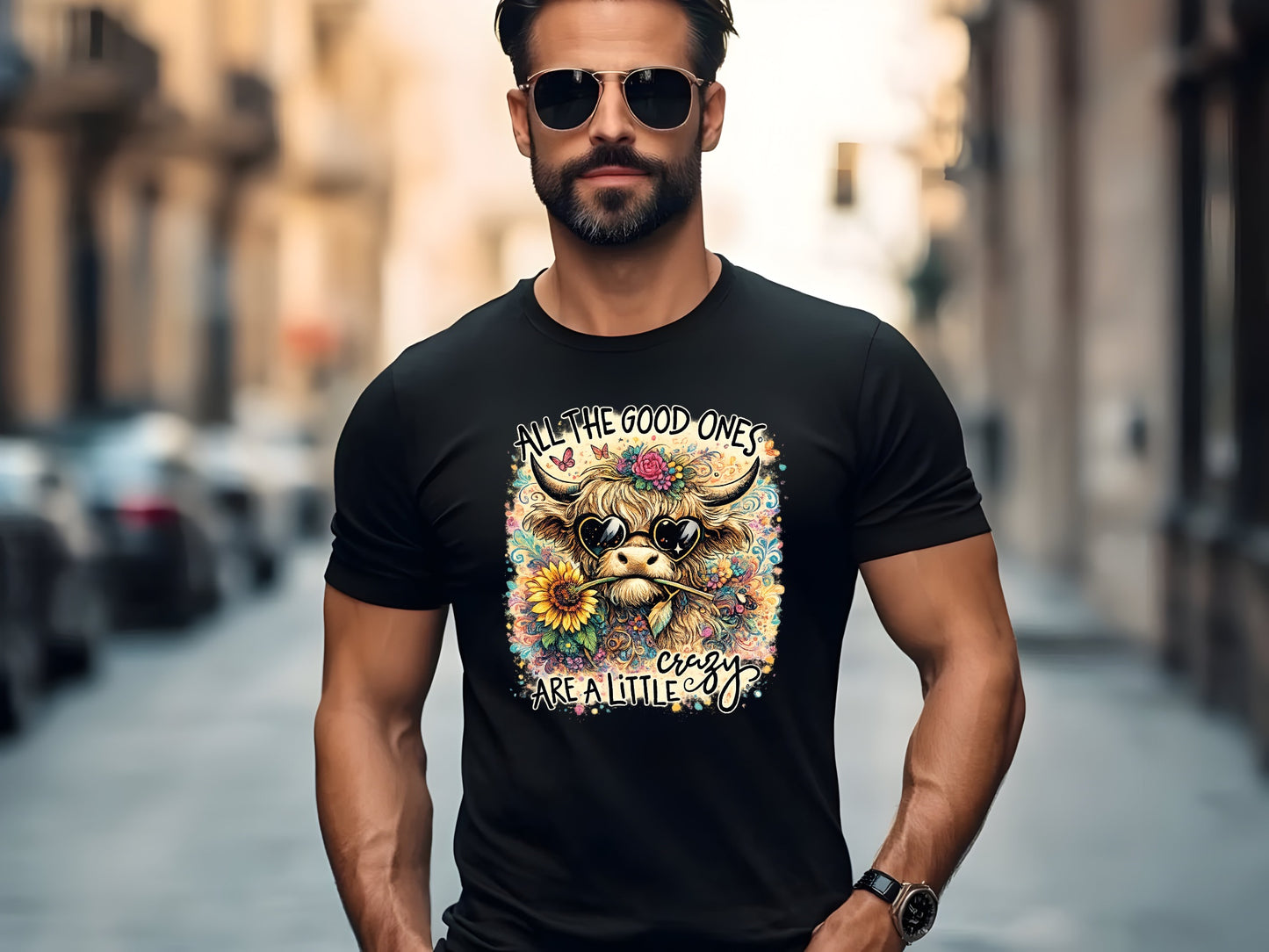 Whimsical Highland Vibes Tee