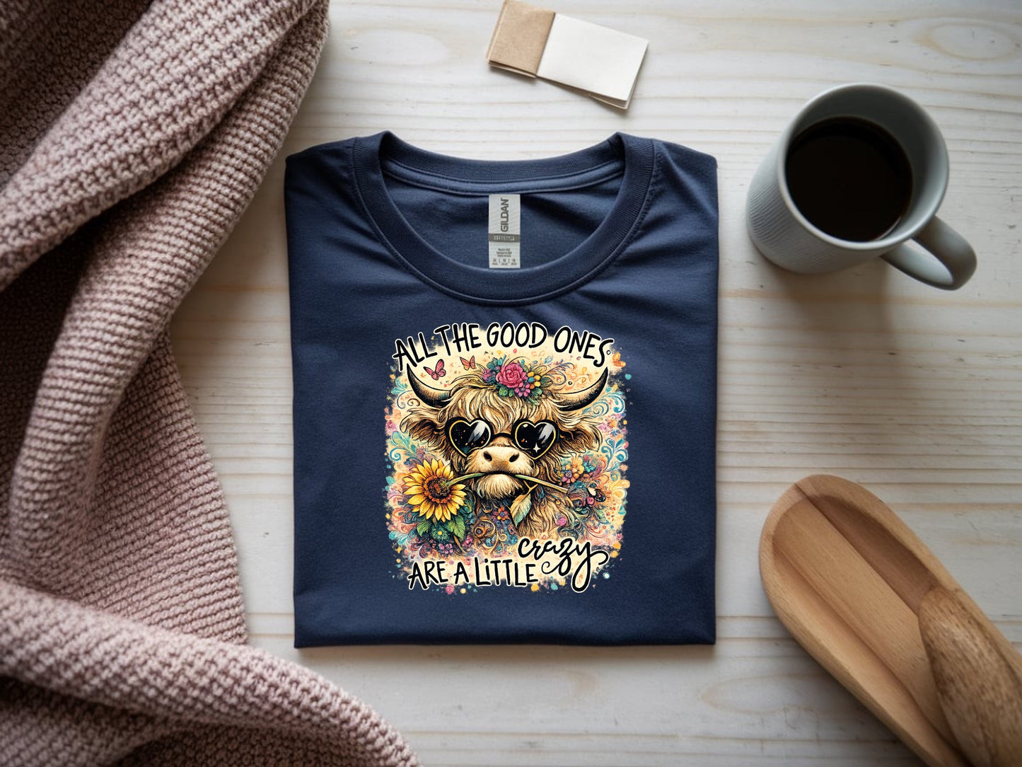 Whimsical Highland Vibes Tee