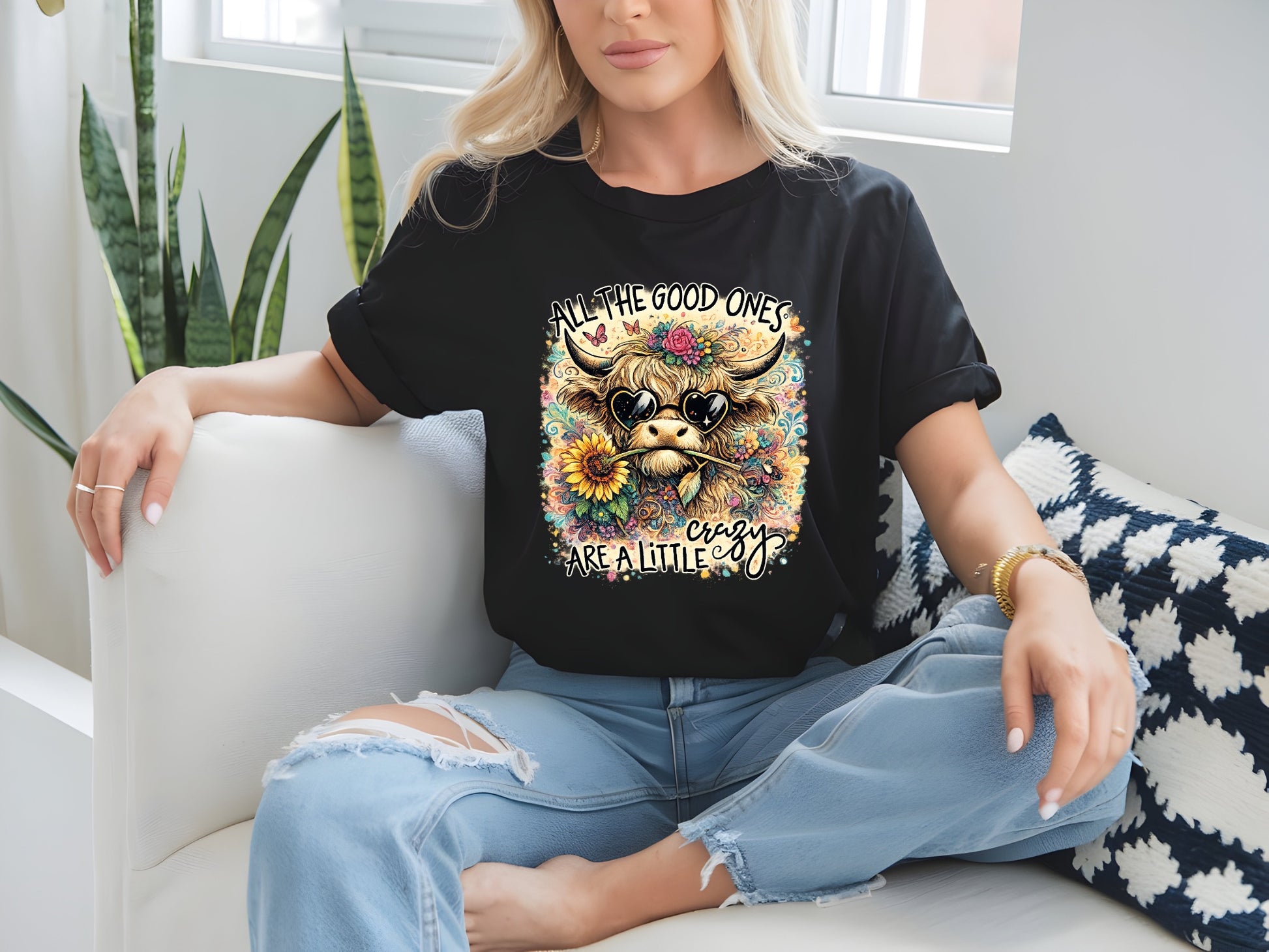 Whimsical Highland Vibes Tee