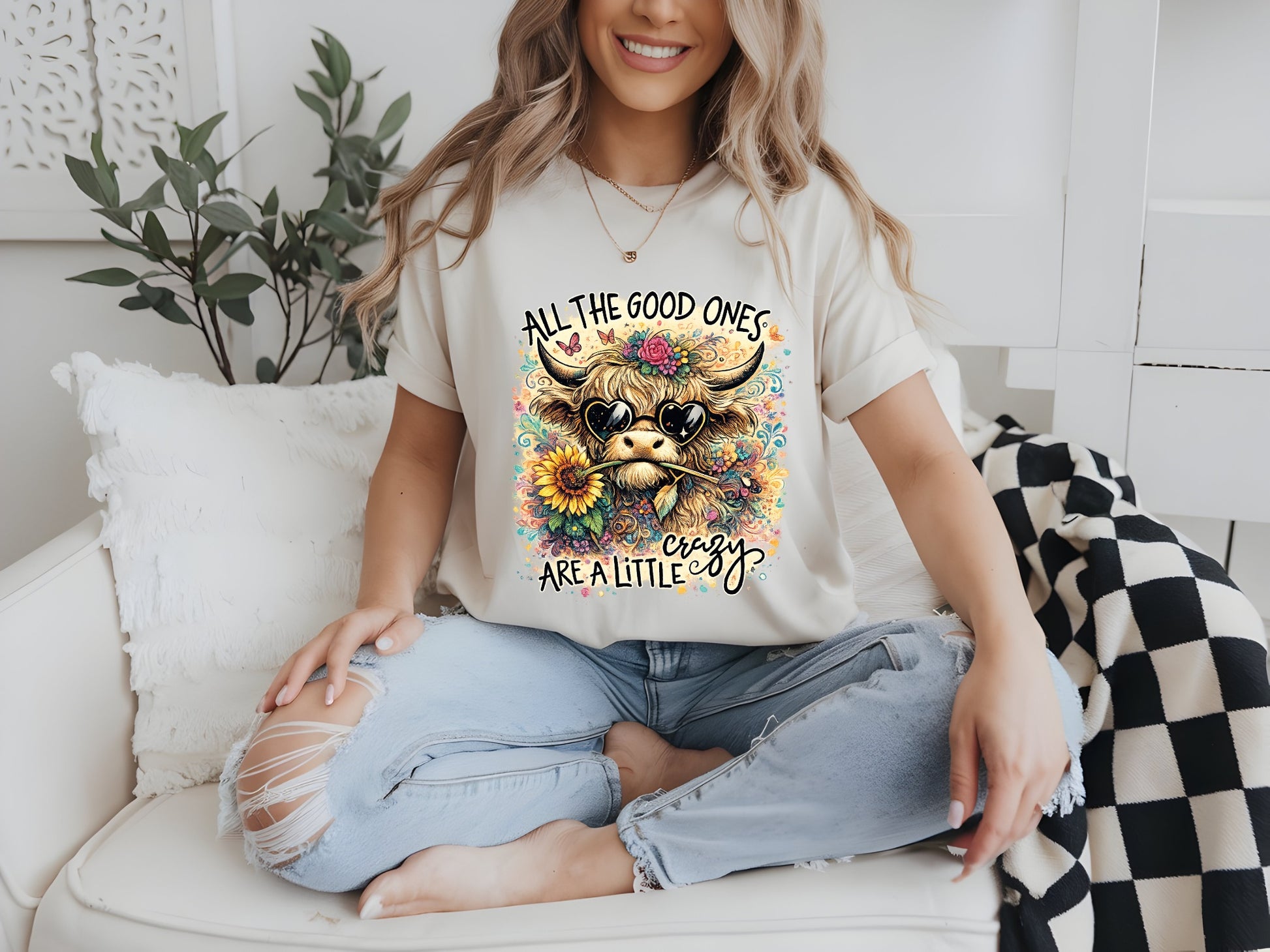 Whimsical Highland Vibes Tee