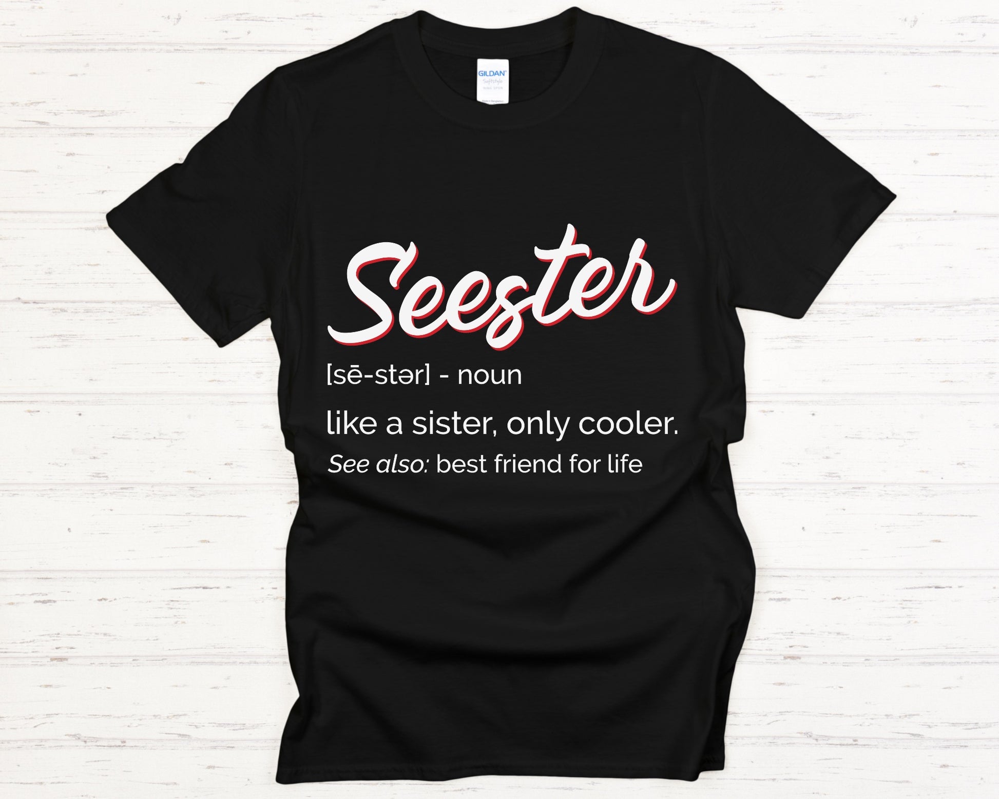 Seester Definition Tee: Coolest Connection