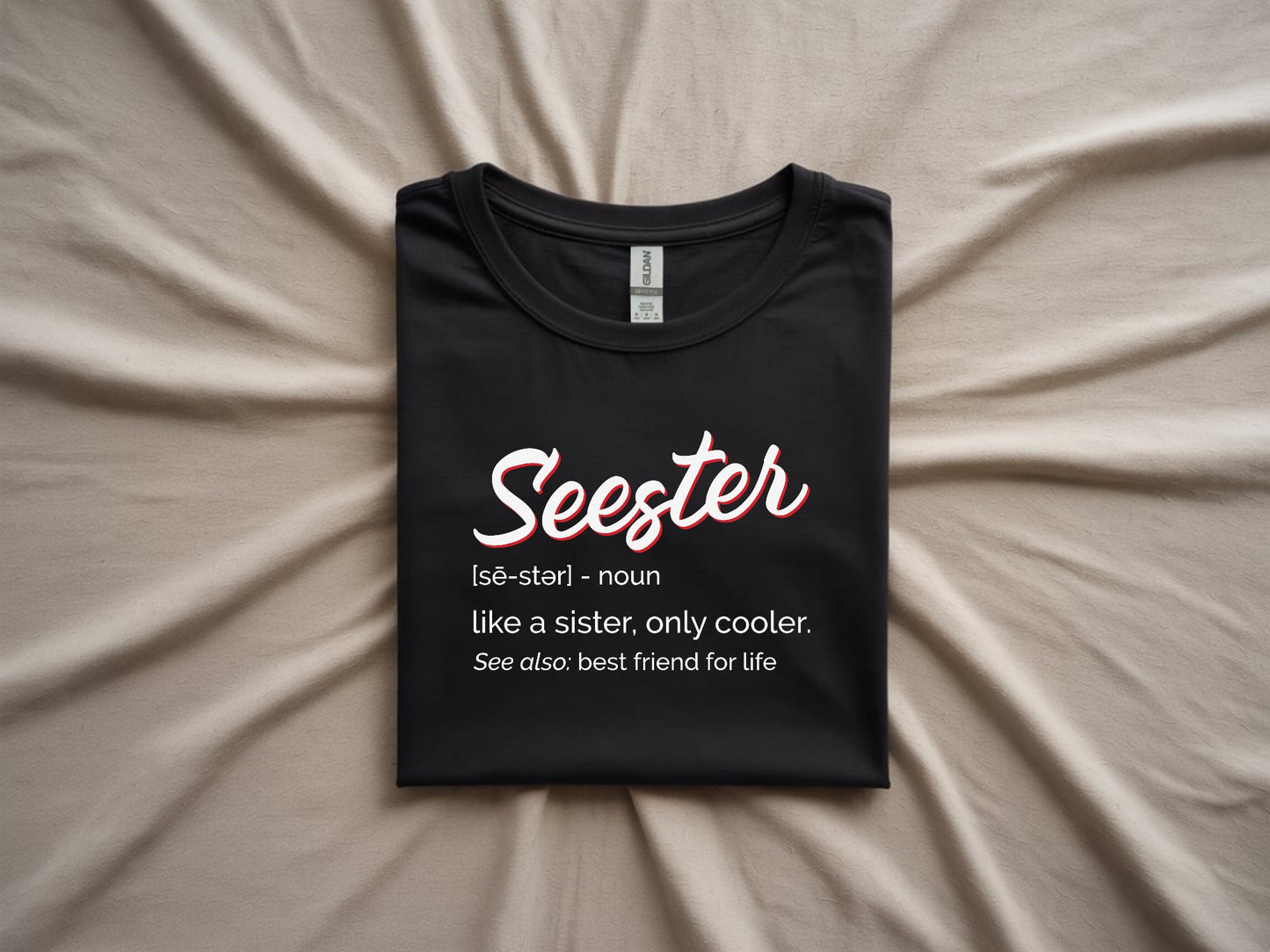 Seester Definition Tee: Coolest Connection