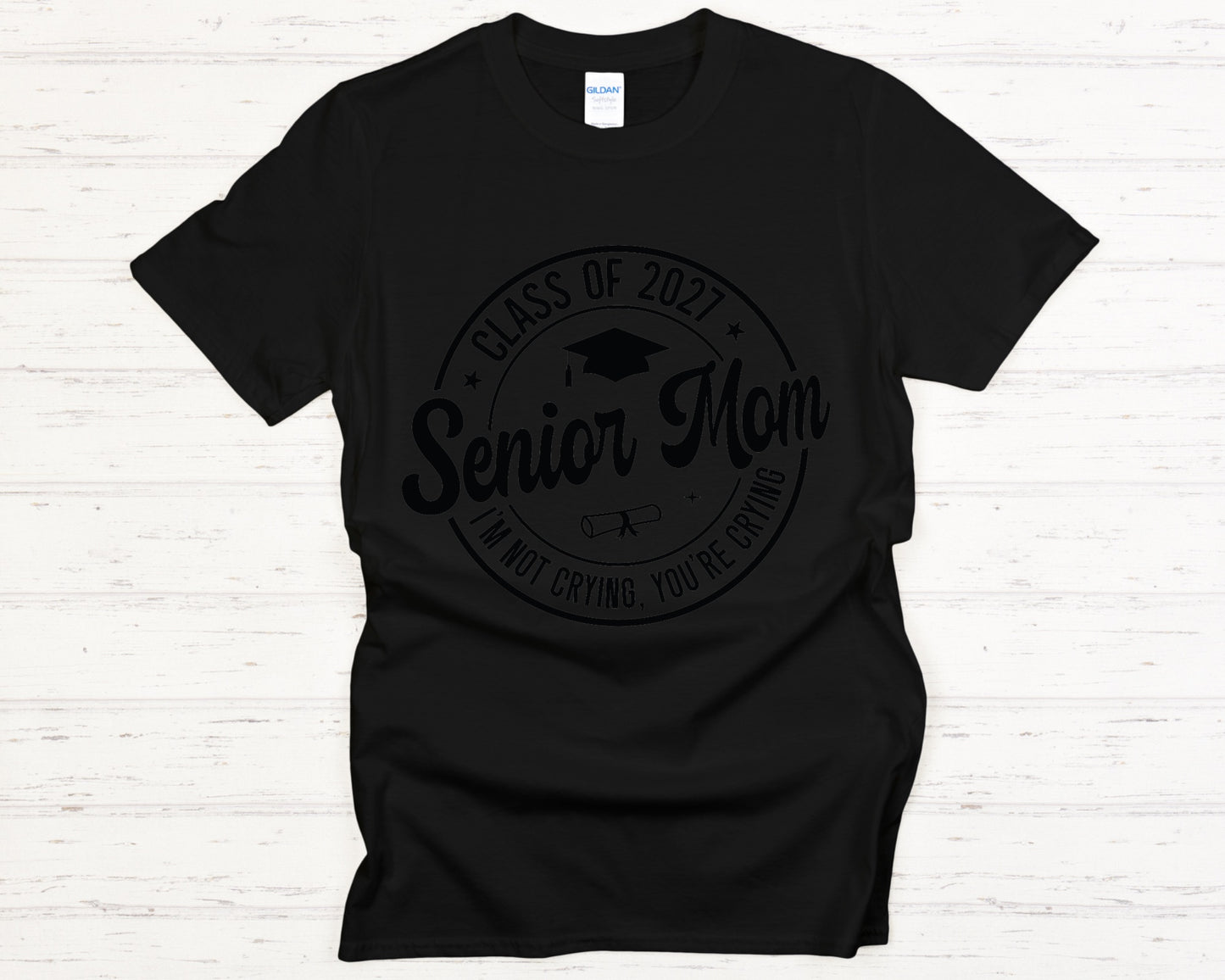 Senior Mom Class of 2027 Celebration Tee