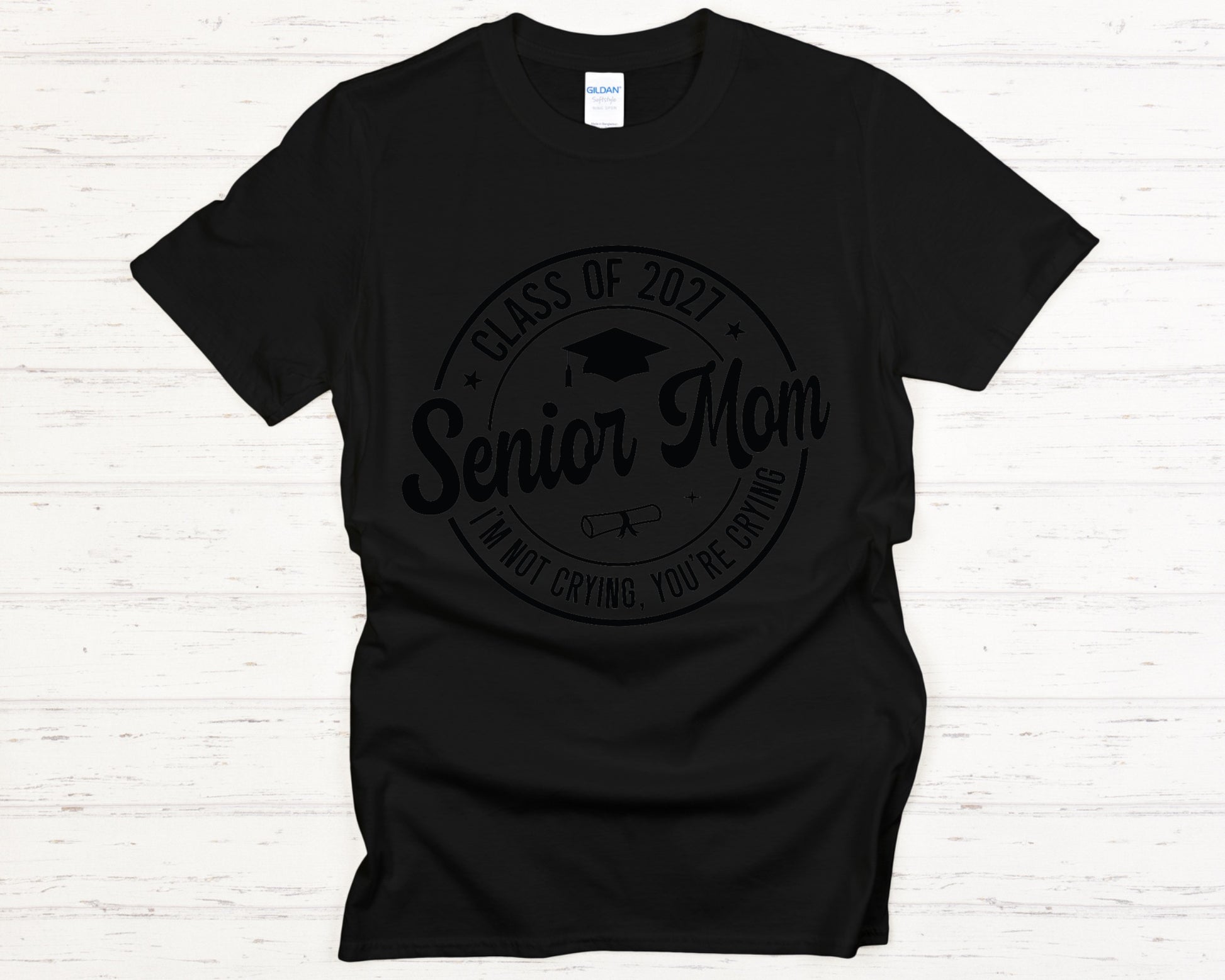 Senior Mom Class of 2027 Celebration Tee