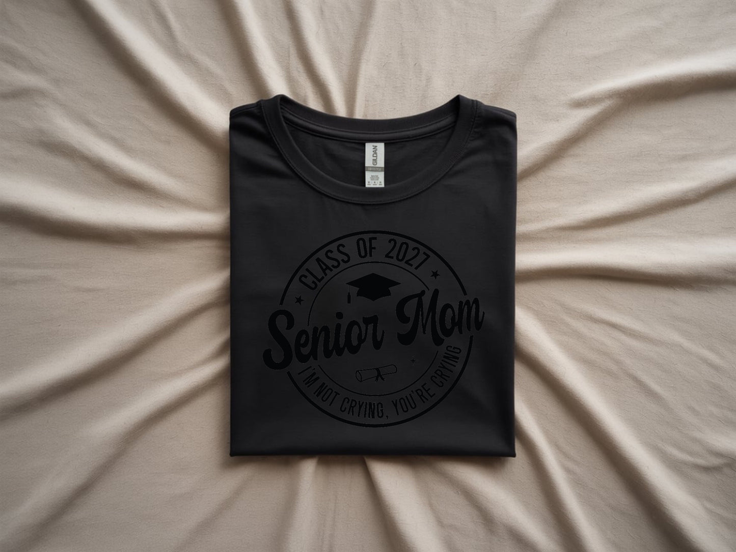 Senior Mom Class of 2027 Celebration Tee