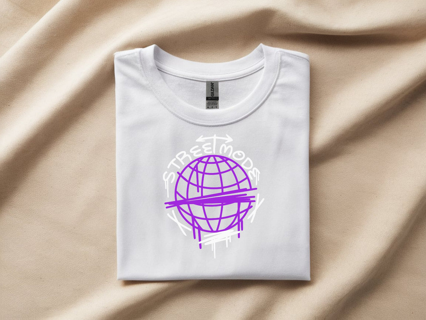 Globe Vibe Street Mode Tee - white-flat-shirt