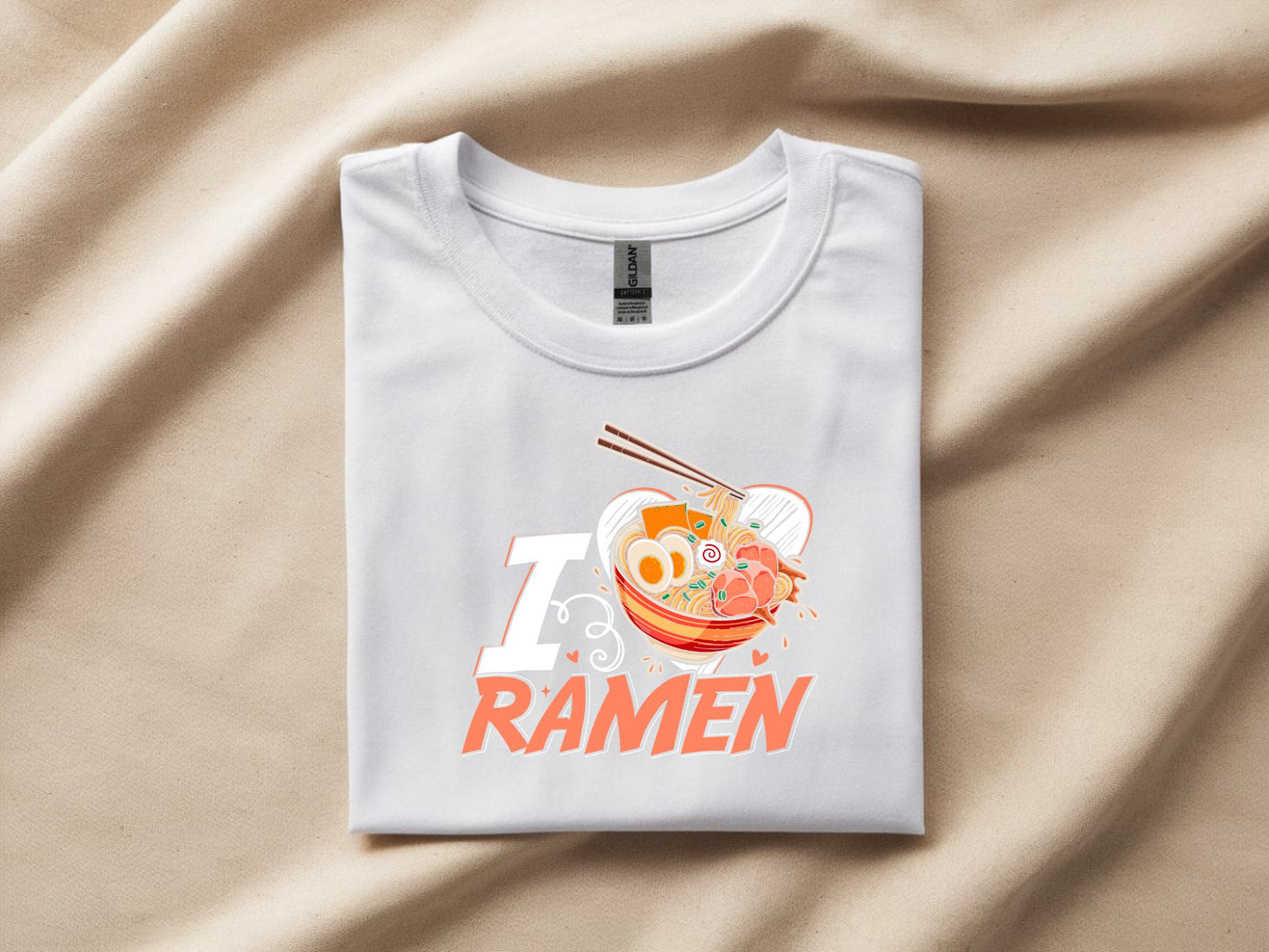 Ramen Lover's Delight Tee - white-flat-shirt