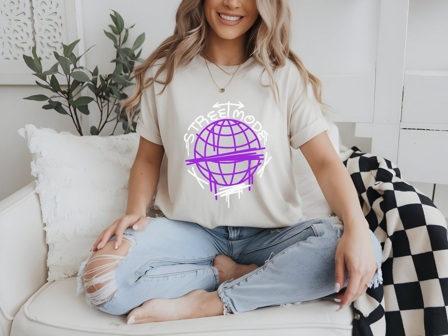 Globe Vibe Street Mode Tee - woman-white-shirt